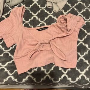 Pink shirt